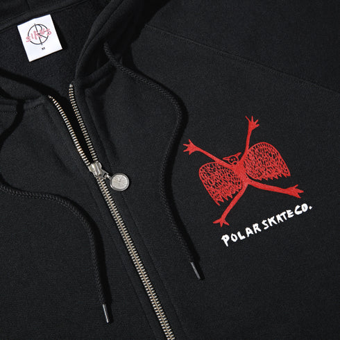 Polar - Welcome To The New Age Zip Hood (Black) *SALE